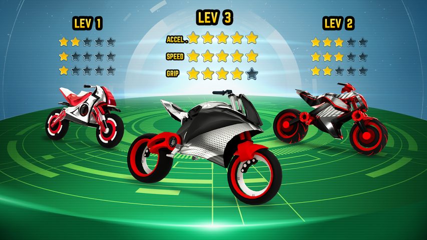 Screenshot 5: Gravity Rider: Space Bike Race