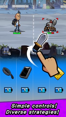 Screenshot 1: Backpack Heroes
