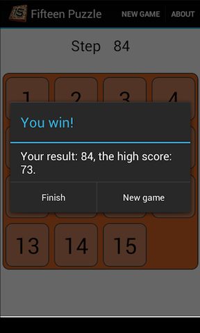 Screenshot 6: Fifteen Puzzle