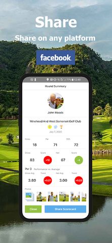 Screenshot 8: Golf Handicap, GPS, Scorecard - MOGC