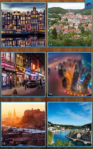 Screenshot 1: City Jigsaw Puzzles