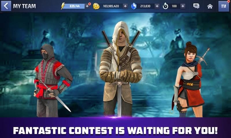 Screenshot 1: Superhero Ninja Kung Fu Fights