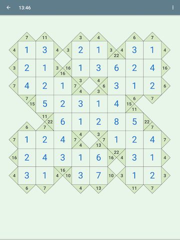 Screenshot 24: Kakuro (Cross Sums) - Classic