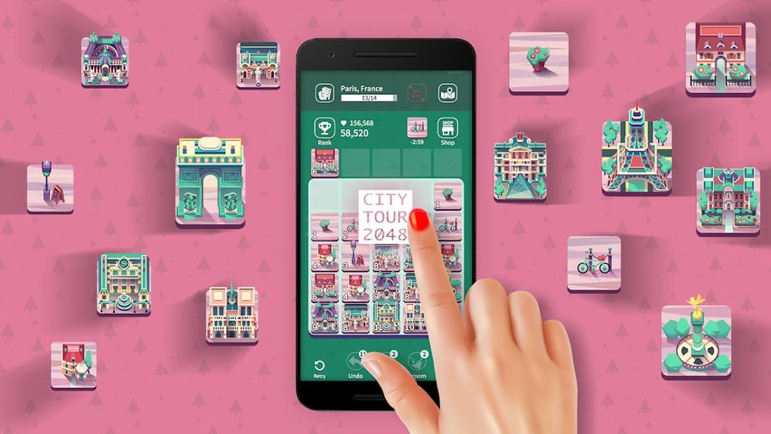Screenshot 6: Age of City Tour : 2048 merge