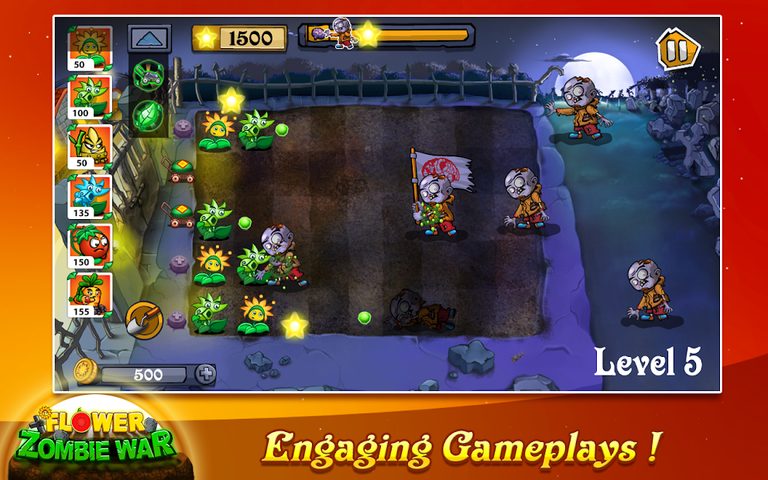 Screenshot 12: Flower Zombie War