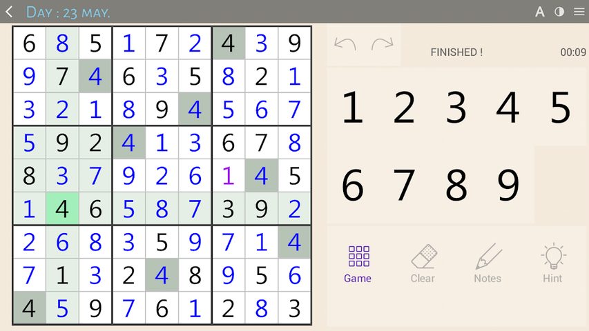 Screenshot 21: Sudoku classic