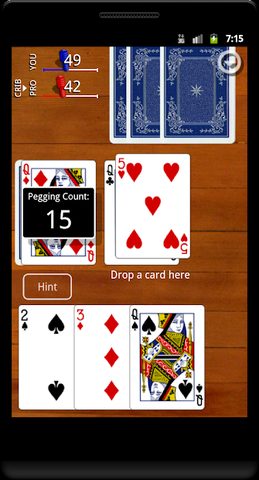 Screenshot 2: Cribbage Classic
