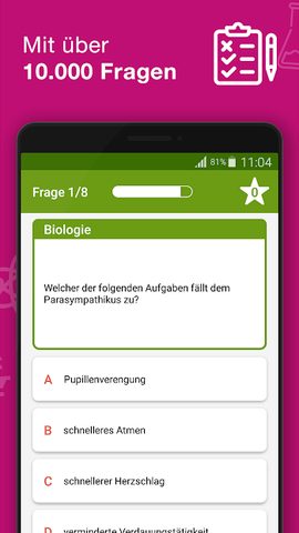 Screenshot 3: MedAT 2go by MEDBREAKER | MedAT-Vorbereitung