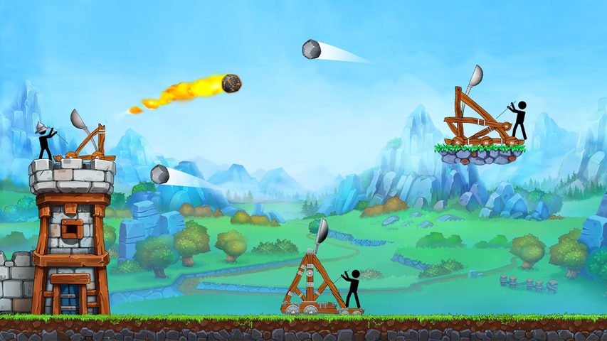 Screenshot 19: The Catapult - Stick man Throw