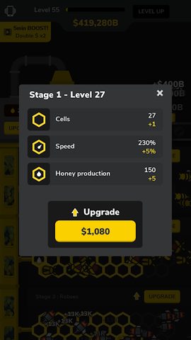 Screenshot 5: Idle Bee Factory Tycoon