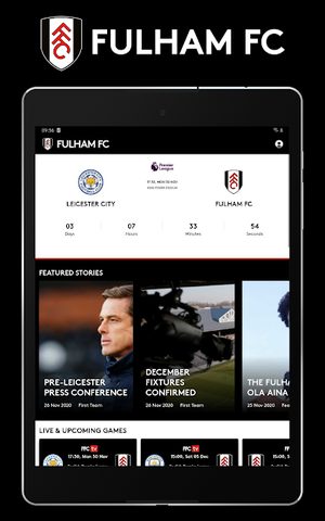 Screenshot 8: Official Fulham FC App