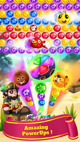 Screenshot 4: Bubble Shooter - Flower Games