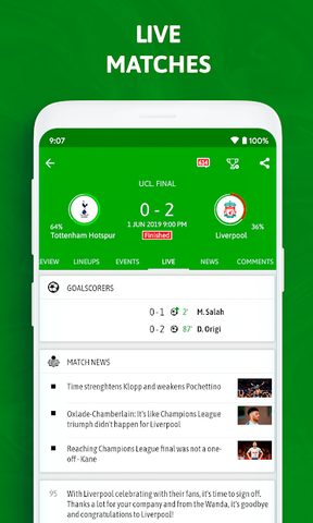 Screenshot 2: BeSoccer - Soccer Live Score