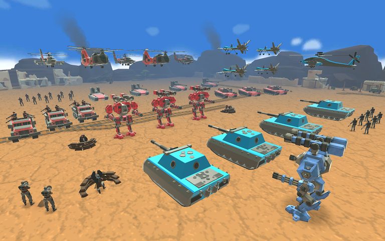 Screenshot 3: Army Battle Simulator
