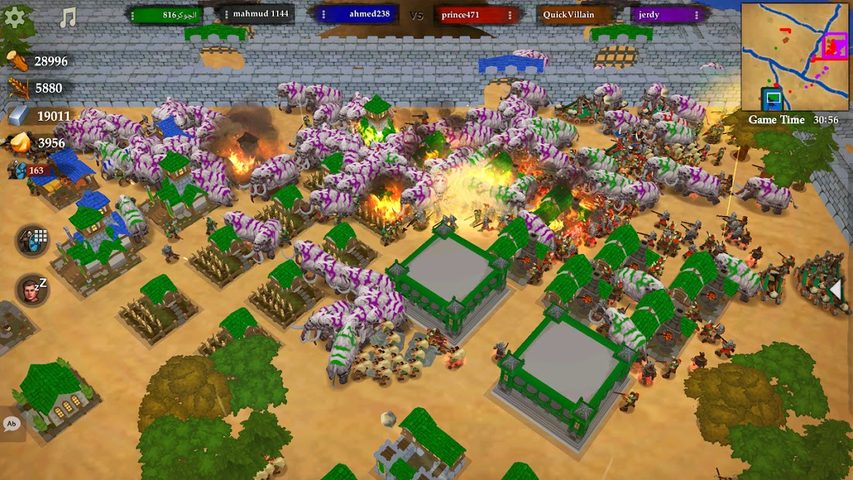 Screenshot 1: War of Kings : Strategy war game