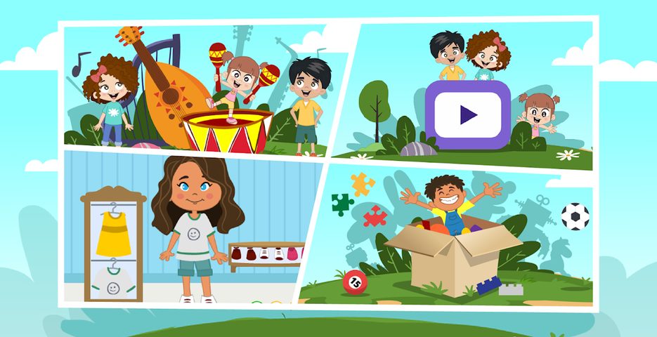 Screenshot 1: Karim and Jana - Our World