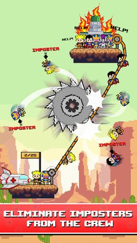 Screenshot 5: Rope Pixel Master - Rescue Hero Academy