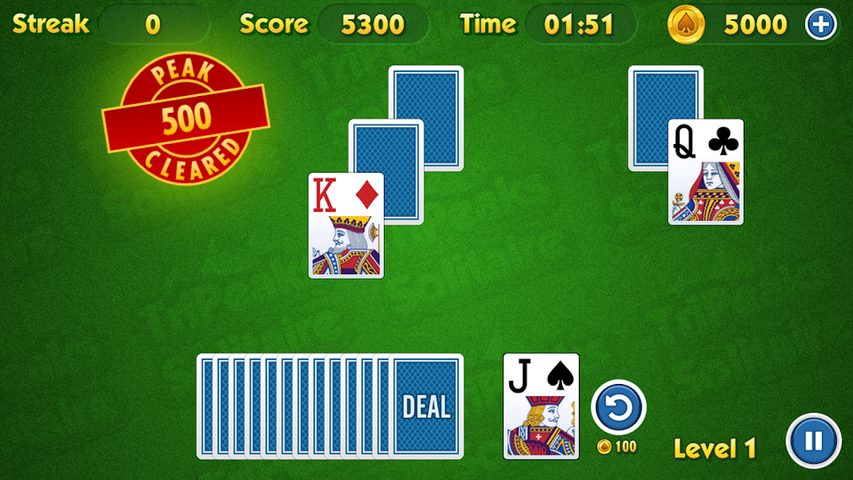 Screenshot 10: TriPeaks Solitaire Challenge