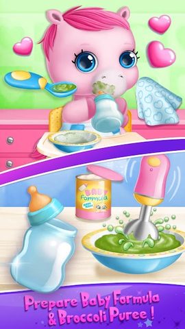 Screenshot 5: Baby Pony Sisters - Virtual Pet Care & Horse Nanny