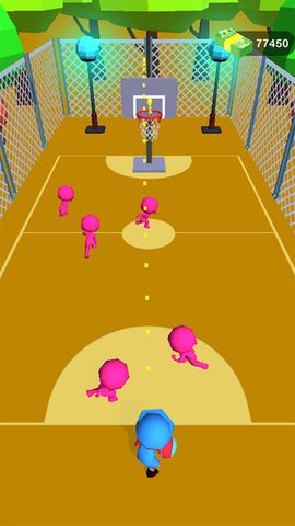 Screenshot 5: Basket Fall - Infinity Shoot