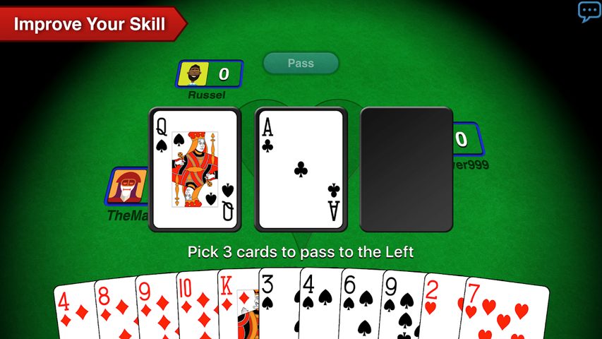 Screenshot 3: Hearts +