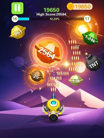Screenshot 7: Rock Blast - Fire Ball