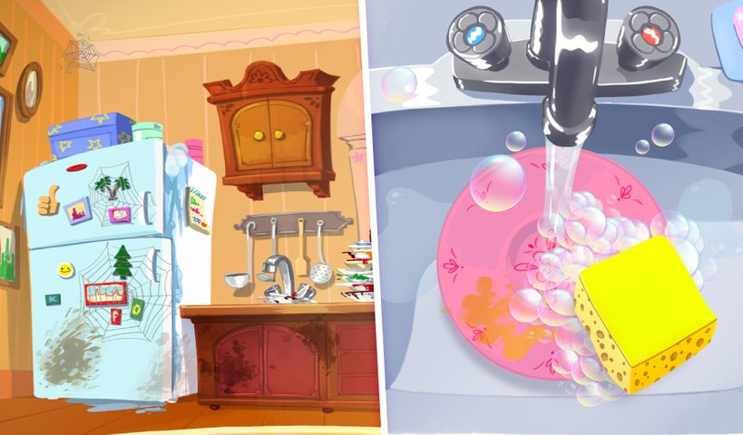 Screenshot 7: Clean Up Kids