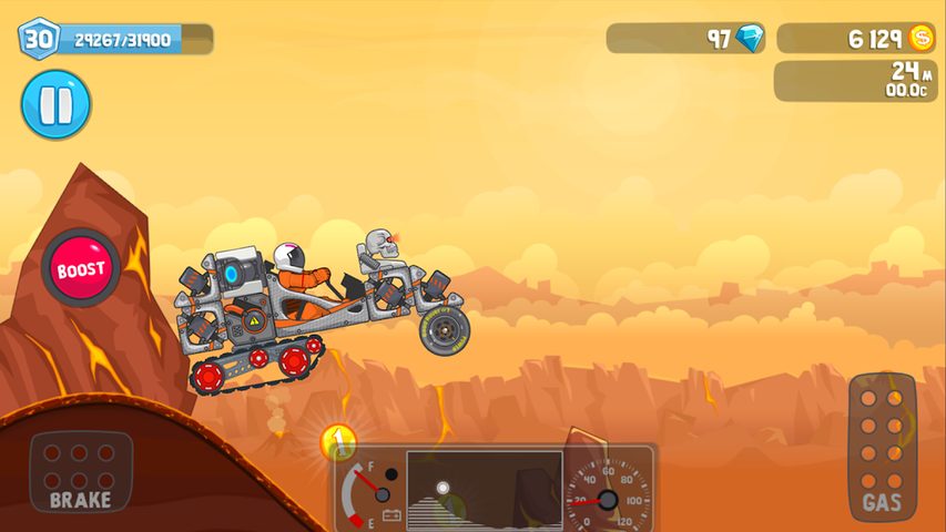 Screenshot 3: Rovercraft:Race Your Space Car