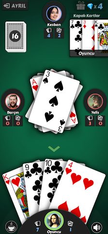 Screenshot 1: Pisti - Offline Card Game