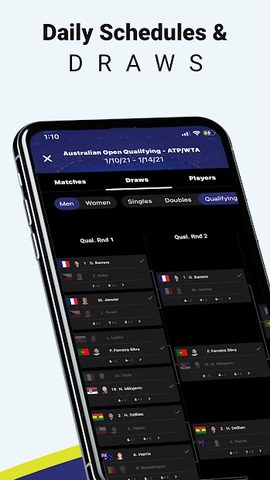 Screenshot 3: TennisONE – Tennis Live Scores
