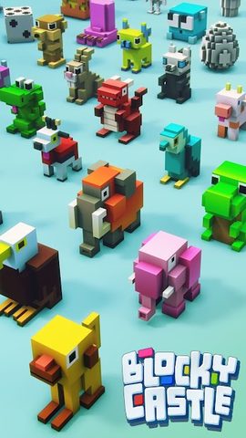 Screenshot 16: Blocky Castle Climb: Pet Jump! Cat dog and more