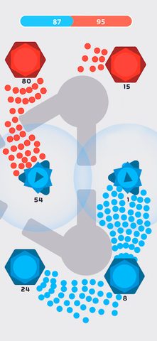 Screenshot 4: Clash of Dots - 1v1 RTS