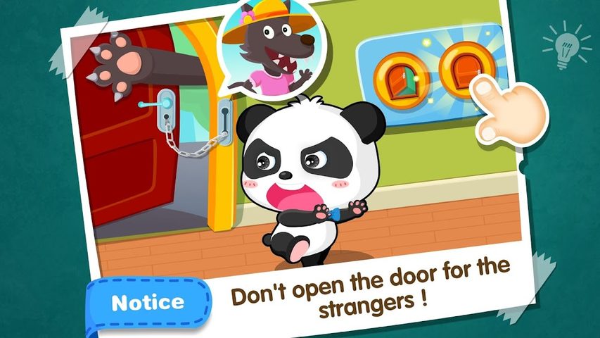 Screenshot 3: Baby Panda Home Safety