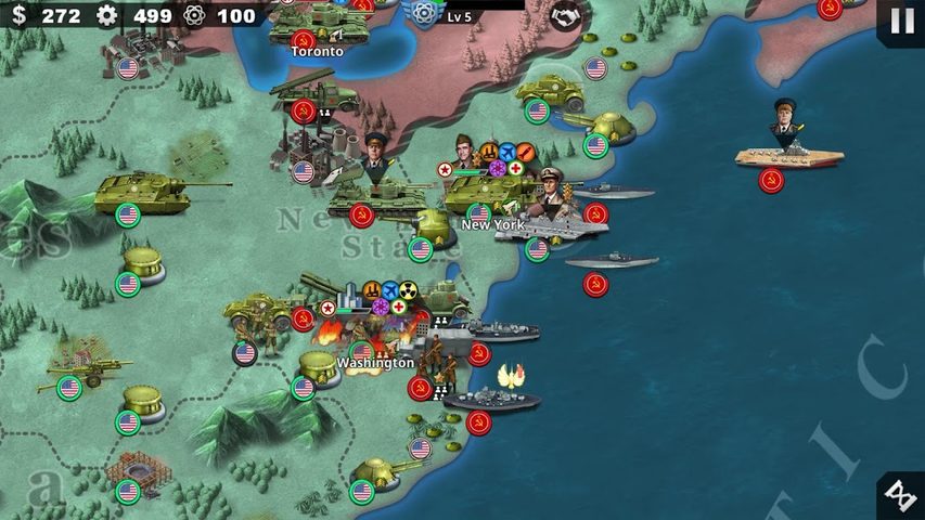 Screenshot 9: World Conqueror 4-WW2 Strategy