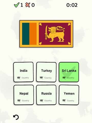 Screenshot 14: Countries of Asia Quiz