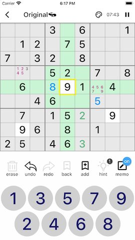 Screenshot 2: All Sudoku - 5 kinds of sudoku puzzle in one app