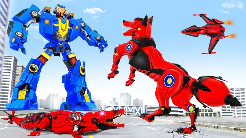 Screenshot 22: Fox Robot Transform Bike Game
