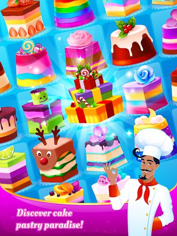 Screenshot 7: Fancy Cakes: Match & Merge Sweet Adventure