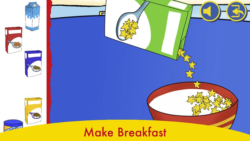 Screenshot 2: A Day with Caillou