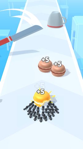 Screenshot 1: Ants Runner 3D
