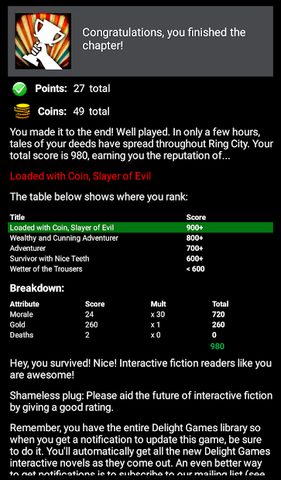 Screenshot 13: D&D Style RPG (Choices Game)