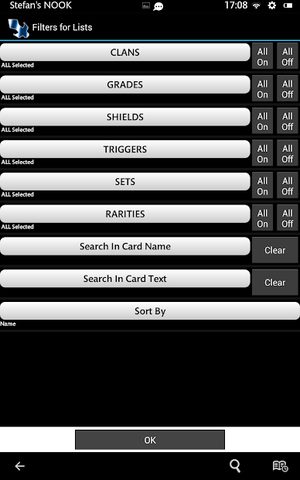 Screenshot 11: Cardfight Vanguard Database