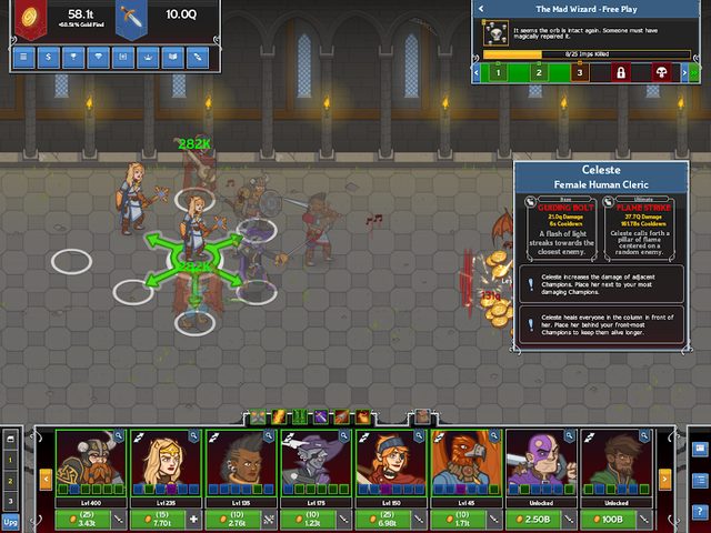 Screenshot 1: Idle Champions of the Forgotten Realms
