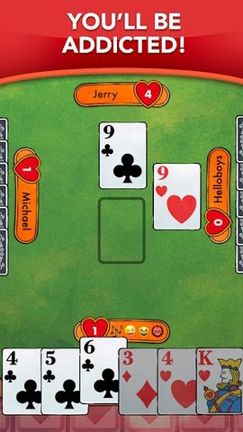 Screenshot 5: Hearts - Card Game Classic
