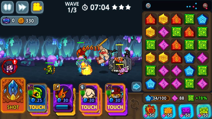 Screenshot 13: Puzzle & Defense: Match 3 Batt