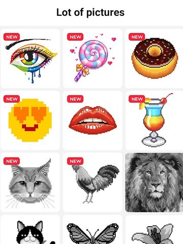 Screenshot 7: Color by Number ®: No.Draw