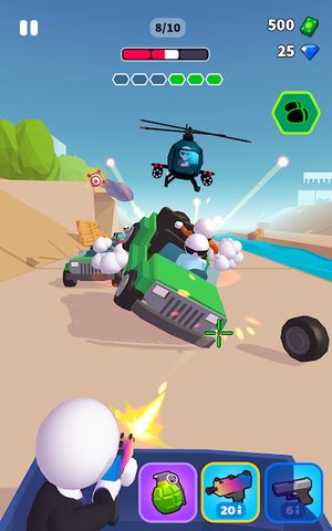 Screenshot 11: Rage Road - Car Shooting Game