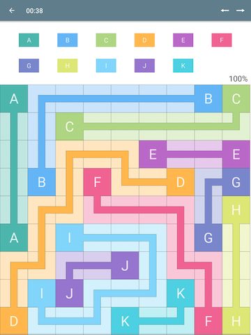 Screenshot 18: Color Pipes (Numberlink)