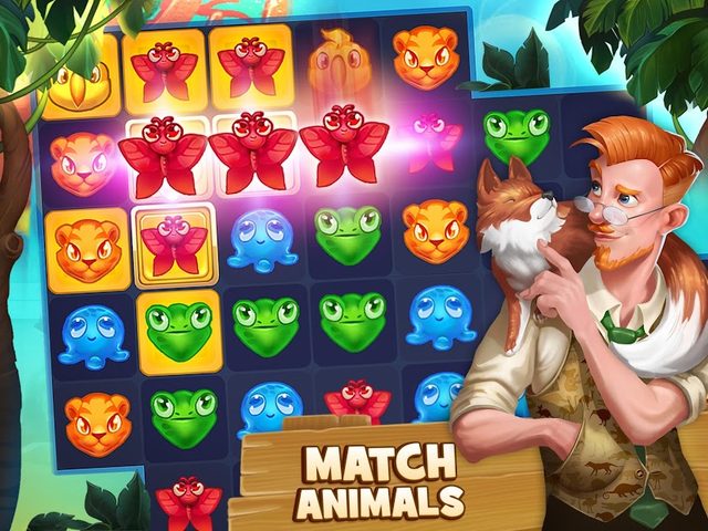 Screenshot 6: Animal Drop Safari - Match 3