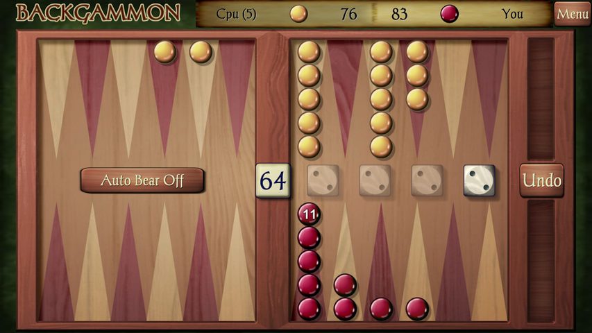 Screenshot 3: Backgammon